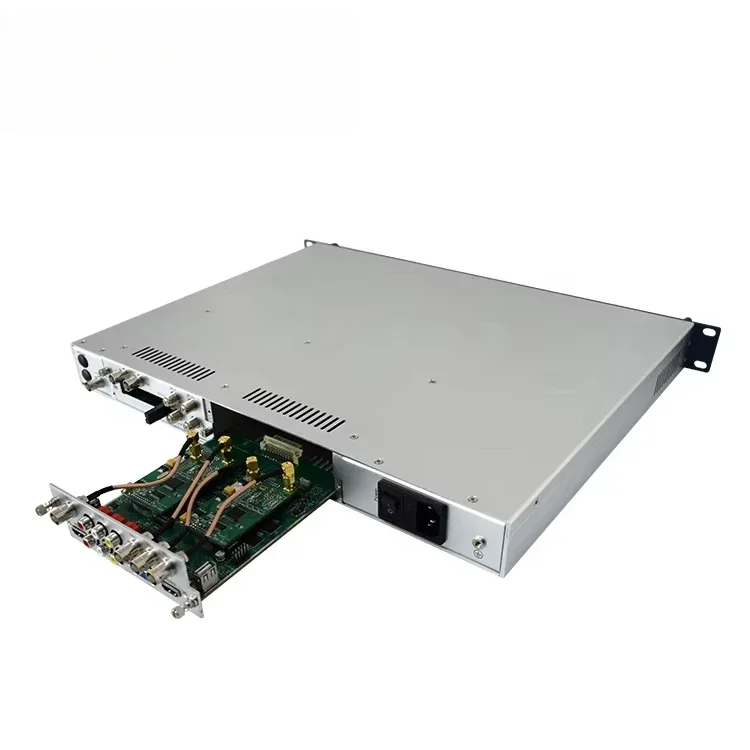 DVB-S2 DVB-C DVB-T2 MPEG2 H.264 H.265 Penerima Dekoder CI IRD Output CVBS SD HD SDI Analog Stereo AES EBU