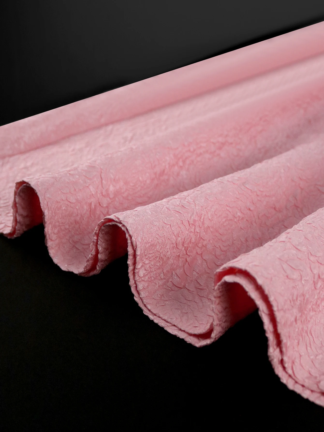 فساتين متوسطة الطول أنيقة من قماش الجاكار الوردي بياقة مربعة بدون أكمام مع فيونكة واسعة على شكل حرف A فستان طويل لحفلات الزفاف المسائية #6