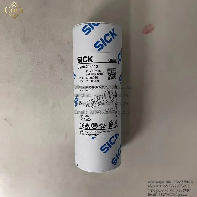 SICK brang origianl UM30-214113 Part no.: 6036919 ULTRASONIC DISTANCE SENSORS new in stock