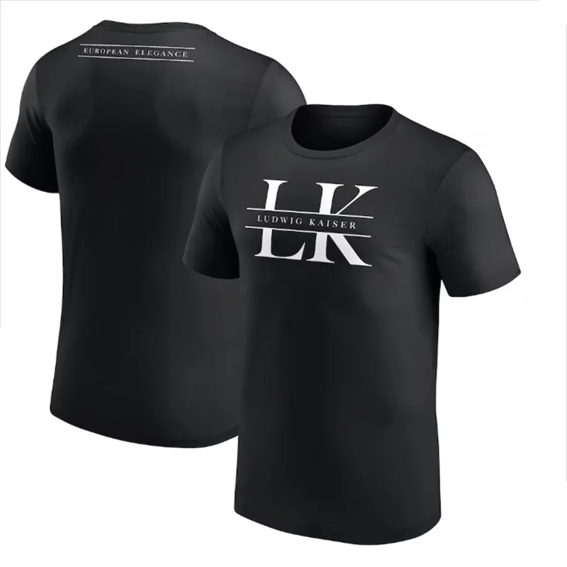 Ludwig Kaiser Merch Tee Unisex T-shirt Men Short Sleeve Tee Causal Tops Clothes Female Y2K Tops