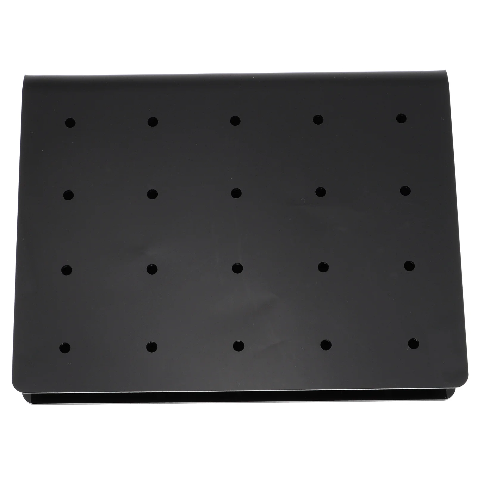 1 قطعة حامل عرض الحلوى الأسود الاكريليك مصاصة رف متعدد الفتحات حامل طاولة الحفلات عرض تخزين حامل مصاصة الرف #3