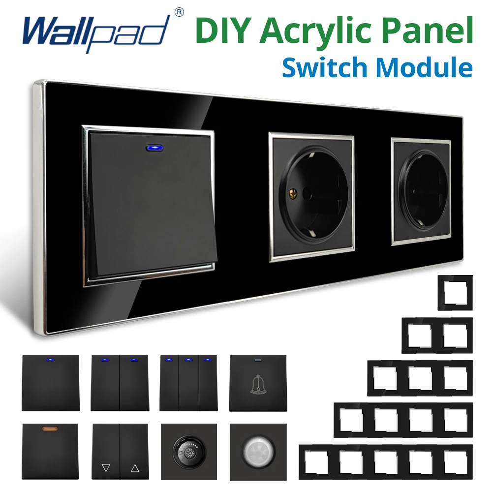 Wallpad Black Acryl…