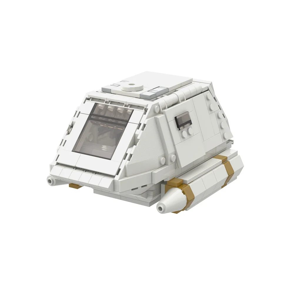 moc-タイプ-15-シャトルクラフトビルディングブロックモデル宇宙戦争タイプ-15-シャトルポッドレンガ軍事宇宙船組立おもちゃキッズギフト