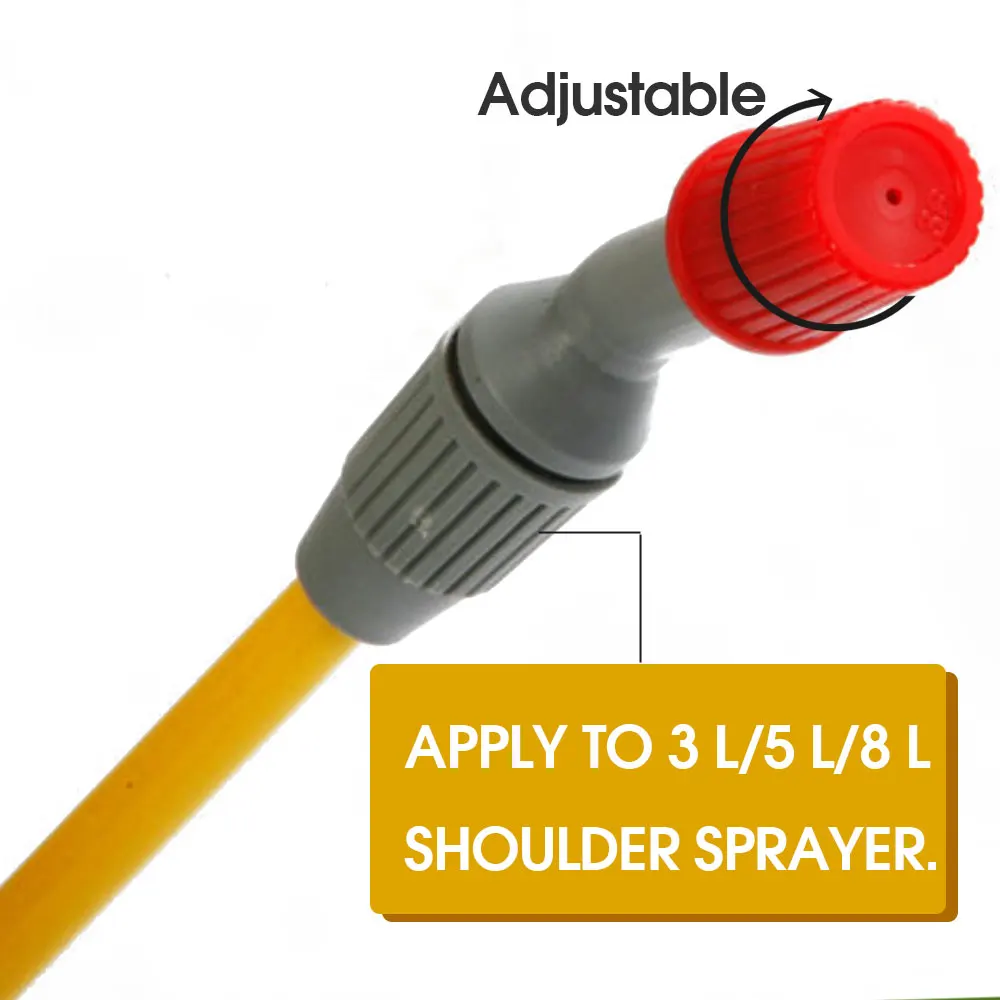 1PC Ajustable Sprayer Nozzle Farming Watering Atomization Spray-Head Irrigation Sprinklers Replacement for Gardening Accesorries