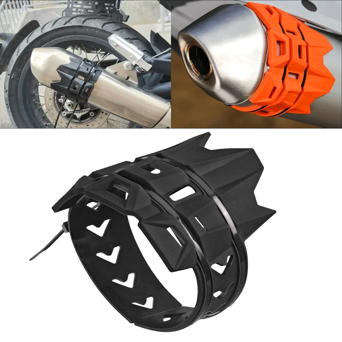 Für KAWASAKI SUZUKI HONDA YAMAHA Für KTM SX XC XCW XCF SXF EXC EXCF Motorrad Auspuff Endrohr Schalldämpfer Schutz