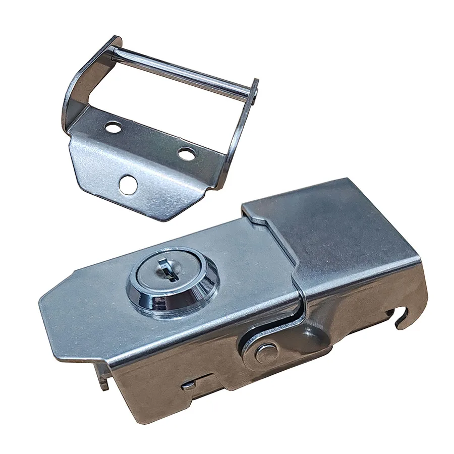 

Боковая коробка из нержавеющей стали с замком, чехол для инструментов, сумка, оборудование для мотоцикла, багажник из алюминиевого сплава, инструмент, фиксированная пряжка, сделай сам, ручная работа