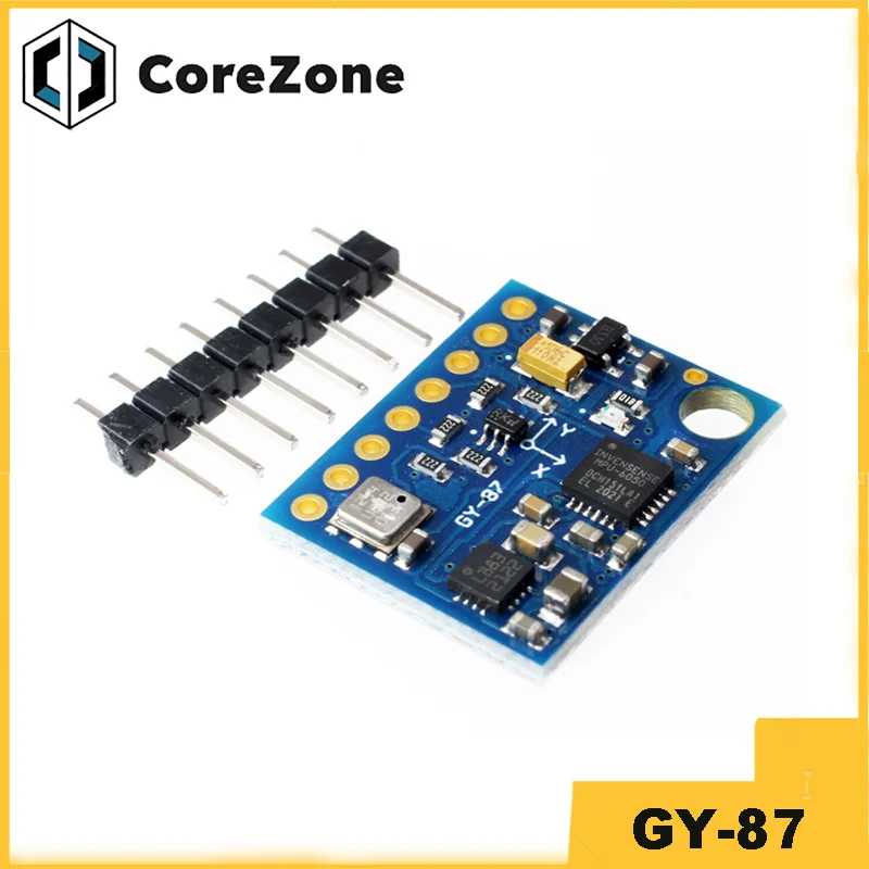GY-87 10DOF Module MPU6050 HMC5883L BMP180 GY87 Sensor Module GY87