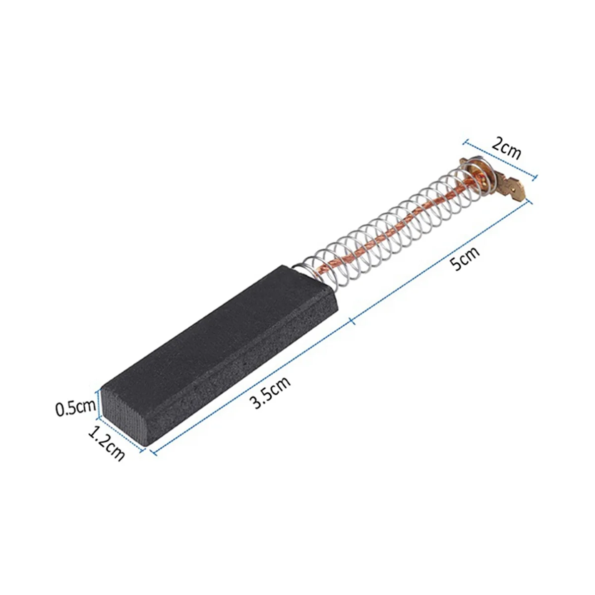 T72C 16 Uds. Escobillas de carbón para lavadora 154740 cepillos de carbón para Motor para lavadora Bosch Siemens
