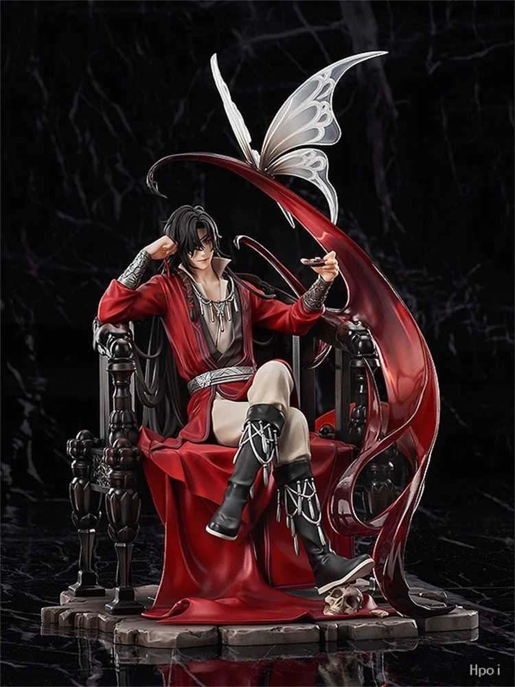 Tian Guan Ci Fu Genuine Gsc Hua Cheng 1/7 Model 29cm Pvc Tgcf Anime Action Figure Desktop Decoration Collectible Model Gift