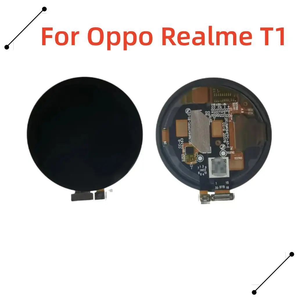 

LCD Display Touch Panel Screen Assembly Replacement Part For Oppo Realme T1 Smartwatch Repair