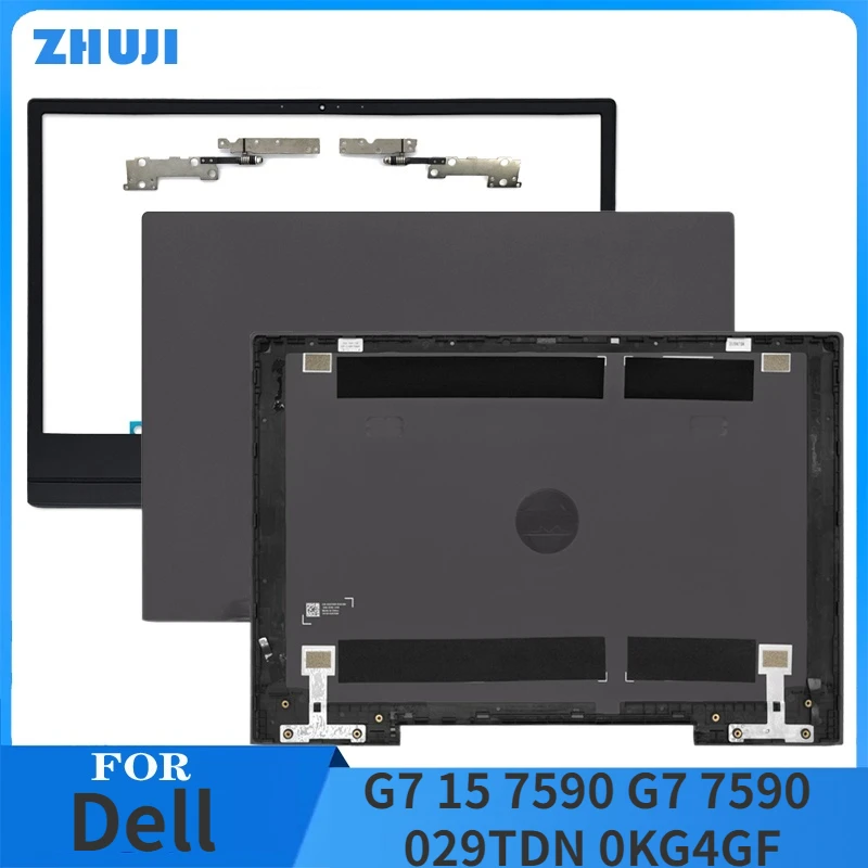 

NEW Original For Dell G7 15 7590 G7 7590 029TDN 0KG4GF Series Laptop LCD Back Cover Rear Lid Top Case Front Bezel Hinges 15.6 In