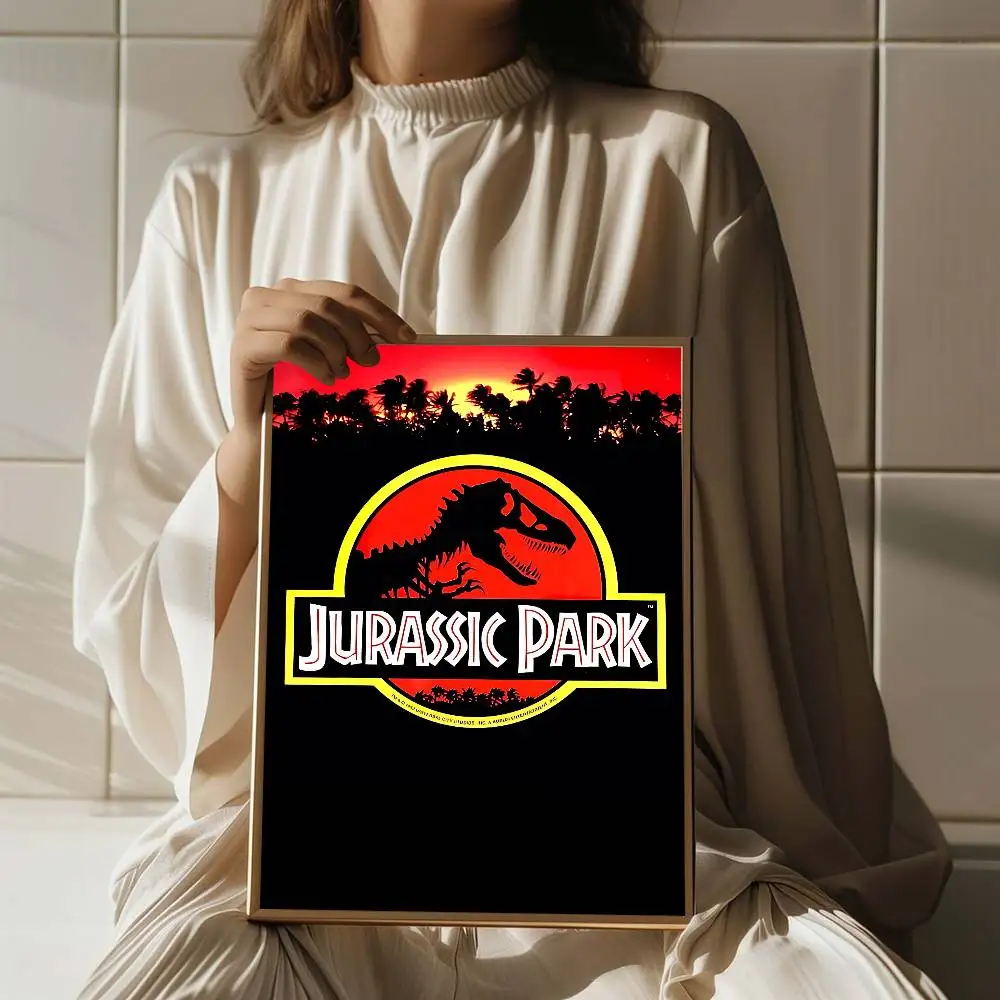 ديناصور J-Jurassic Park مطبوعات وملصقات ذات نوعية جيدة غرفة عتيقة مقهى ديكور ديكور المنزل