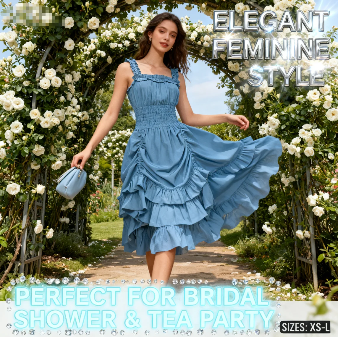 

Платье Лолиты больших размеров в стиле пэчворк с открытыми плечами и бретелями на талии