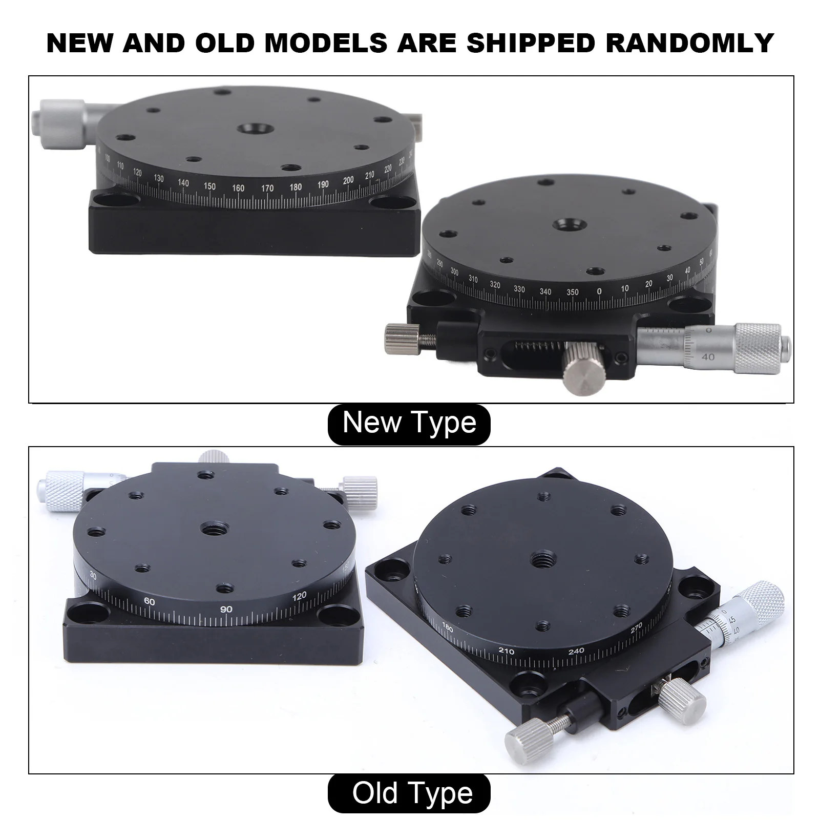 طاولة المسرح الخطي RS60‐L محطة التشذيب اليدوية النزوح لضبط المرحلة الخطية طاولة منزلقة φ60mm
