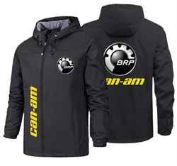 BRP Can am Logo Printed Męska taktyczna kurtka wojskowa Outdoor Hoodie Zipper Casual S-5XL 2024 Wiosna i jesień Nowa kolekcja