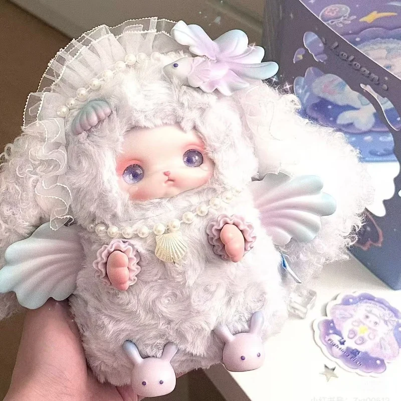 

Loloan слепая коробка, 6 шт., серия Ocean, кавайные аниме-фигурки, игрушки со скрытыми редкими местными складками, украшение для рабочего стола, подарок на день рождения