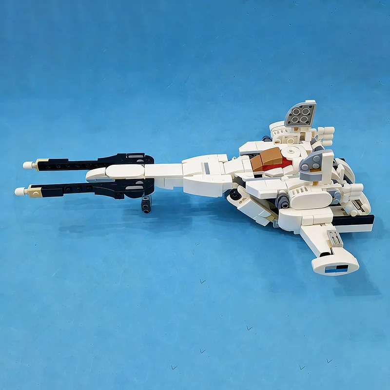 397pcs MOC Creator 3 1 Transformer Brainstorm Cybertronian Jet Model Building Blocks Construction Christmas Gifts Toys DIY Idea