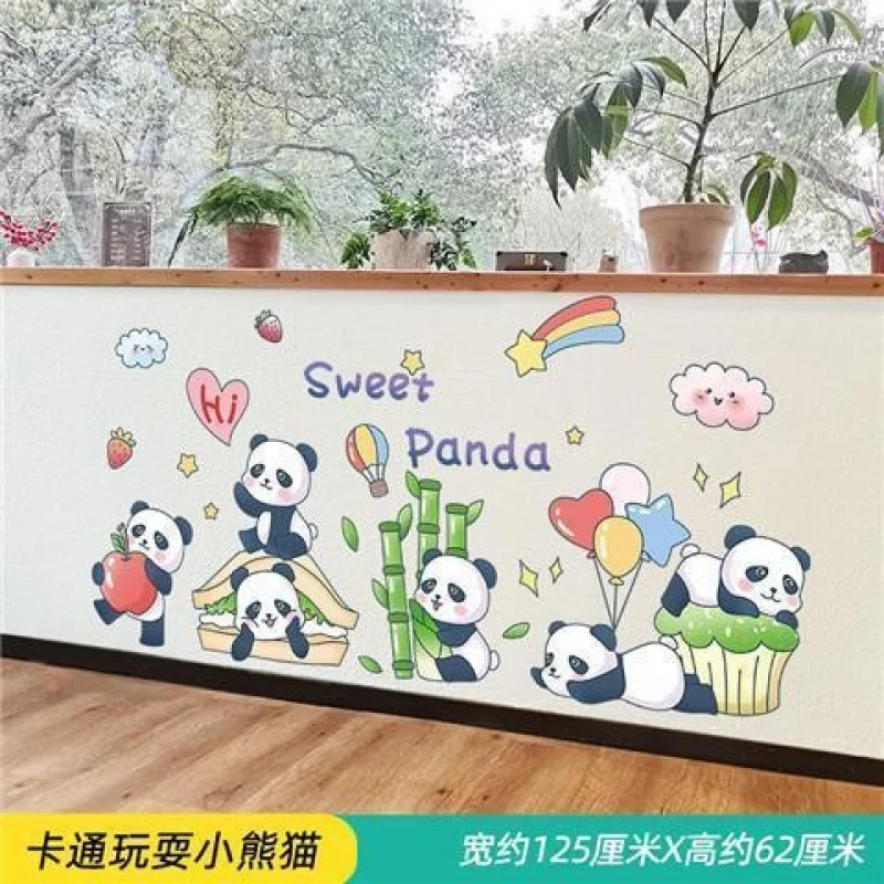 [ ]Kindergarten Corridor Decoration Environment Creation Cultural Theme Cartoon Sticker and Wall Stic