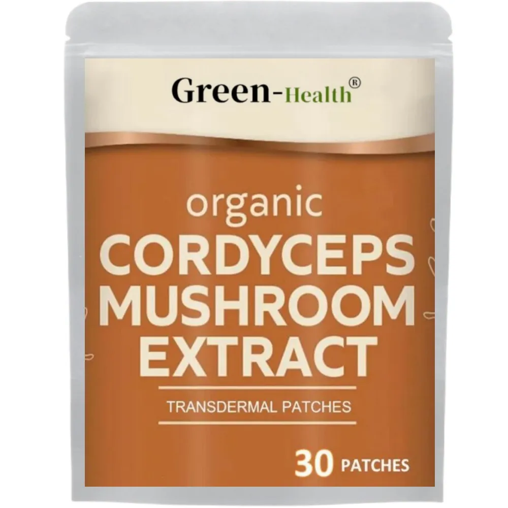 

Cordyceps Mushroom Transdermal Patches Energy, & Immune Support-30 Patches One Month Supply