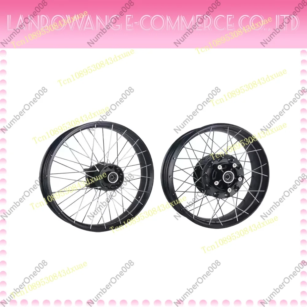 For CFMOTO Motorcycle Accessories 450MT Front and Rear Wheel Rims Aluminum Alloy Steel Rims