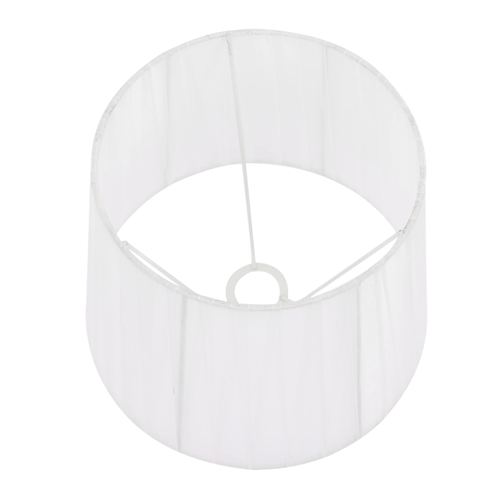 

Highly Transparent Chiffon Lampshade E14 Base Tabletop Light Cover Small Barrel Shade for Home Bedroom Study Small Lamp Shades