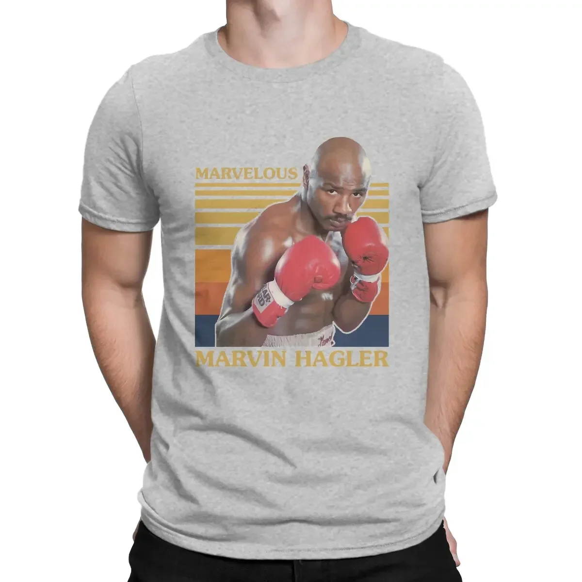 Men Marvelous Marvin Hagler T Shirt  Vintage Short Sleeve O Neck Tees T-Shirts harajuku  oversized t shirt  graphic t shirts