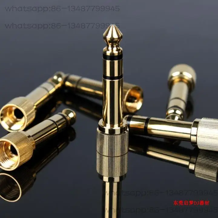 Pioneer Earphone Adapter 3.5 To 6.5 Song Xia 1200 Earphone DJ Monitor Spiral Plug. Mai Straight Plug--price of A Single Product