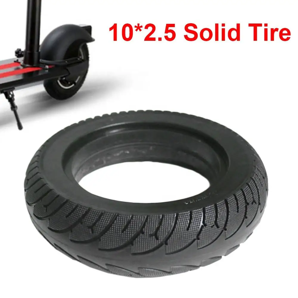 Solid Tire for Electric Scooter, Scooter Parts, 10x2.5 Solid Tyre, 10 in Front and Rear, 10 inch