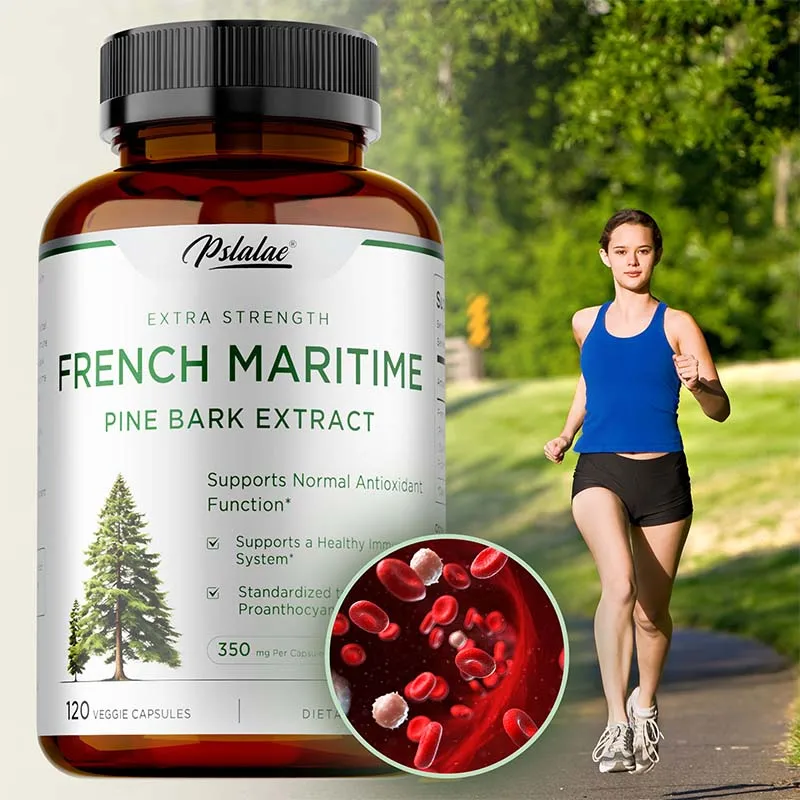 

French Maritime Pine Bark Extract - Anti-oxidation, Enhance The Immune System, Promote Blood Circulation, and Increase Energy
