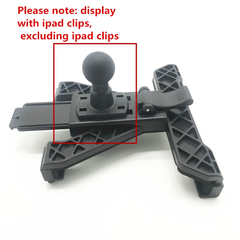 4 Hole Claws AMPS Adapter Plate Rubber Ball Head Mount Bracket for Arkon Robust Mount Series  for Gopro Garmin GPS DVR