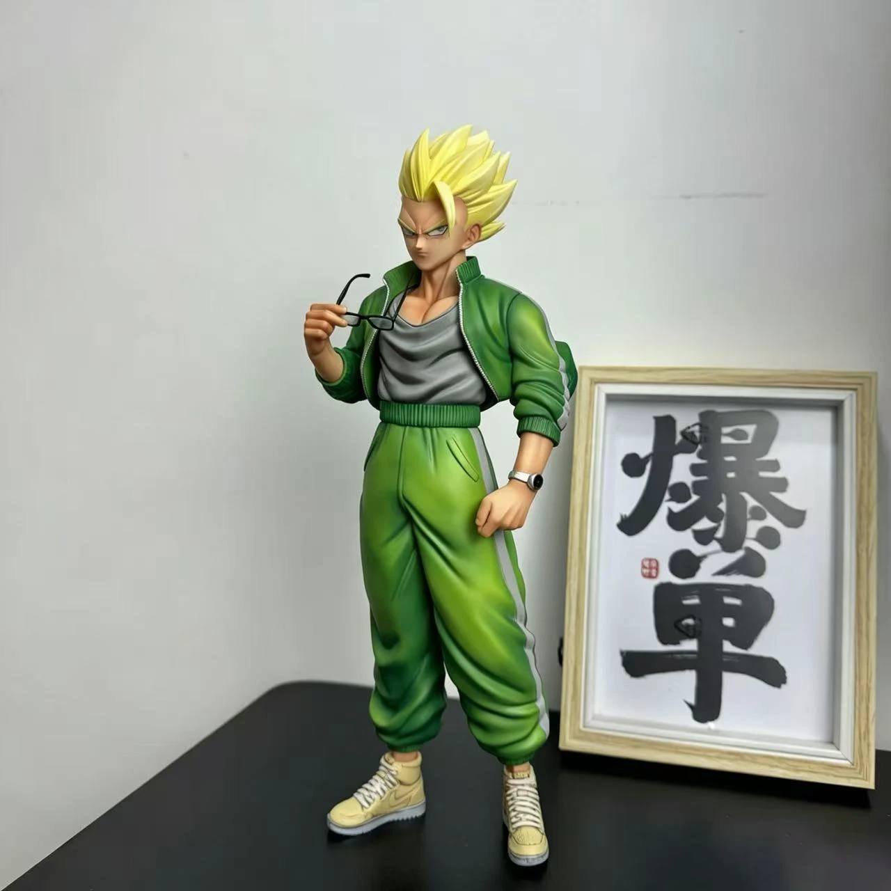 Ys Statue Dragon Ball Z Son Gohan Figur High School Gohan Super Saiyan PVC Actionfiguren Sammlermodell Spielzeug Geschenke – Detail 1