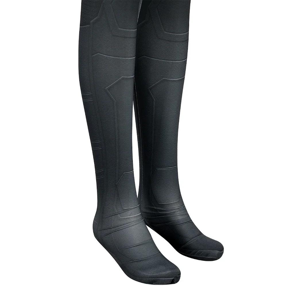 Captain2 Monica Rambeau Cosplay Black and White Jumpsuit Halloween Party Zentai Suit for Women