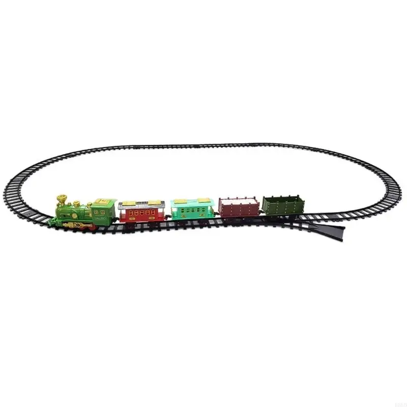 

Creative Adventure Puzzle Track Building Set for Kids Fun Interactive Toy Puzzle Track with Electric Train for Toddlers E65D