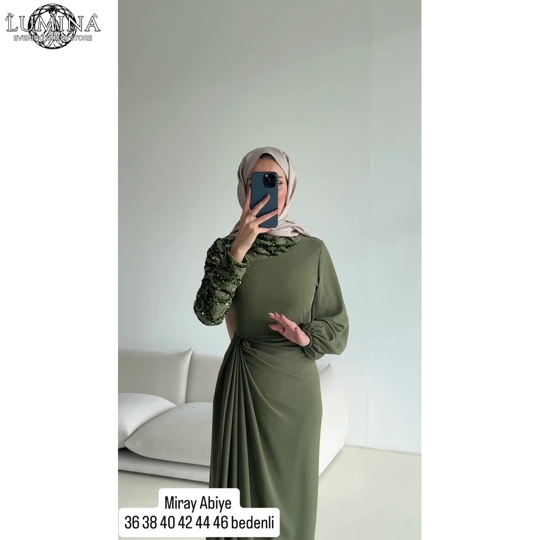 Vestidos de Fiesta Elegantes y de Lujo Hechos a Medida por Lumina para Bodas, Vestido de Gala Asimétrico con Chal para Mujer 2026, Vestidos de Gala con Cuentas