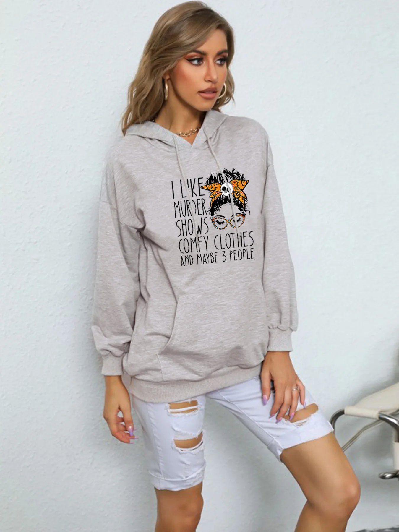 

Unisex Lovers' Oversized High Street Casual Hooded Hoodie Pullover Loose Hoody 2024 NEW Letter Foam Fleece Sweatshirts