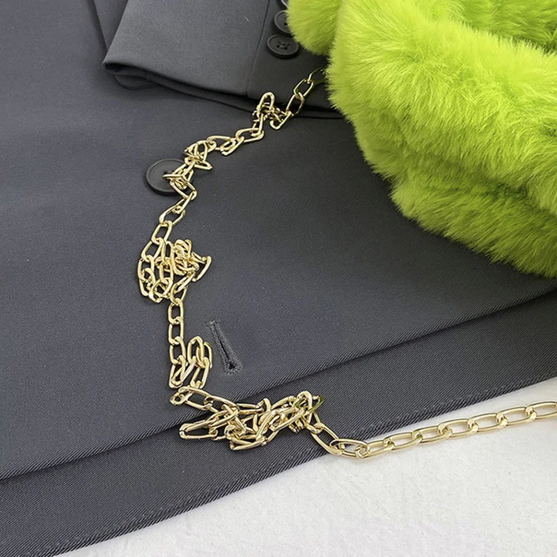 New Cute Puppy Big Eyes Cartoon Plush Handbag Fashion Ladies Shoulder Crossbody Bags Soft Faux Fur Winter Warm Women Totes 2023