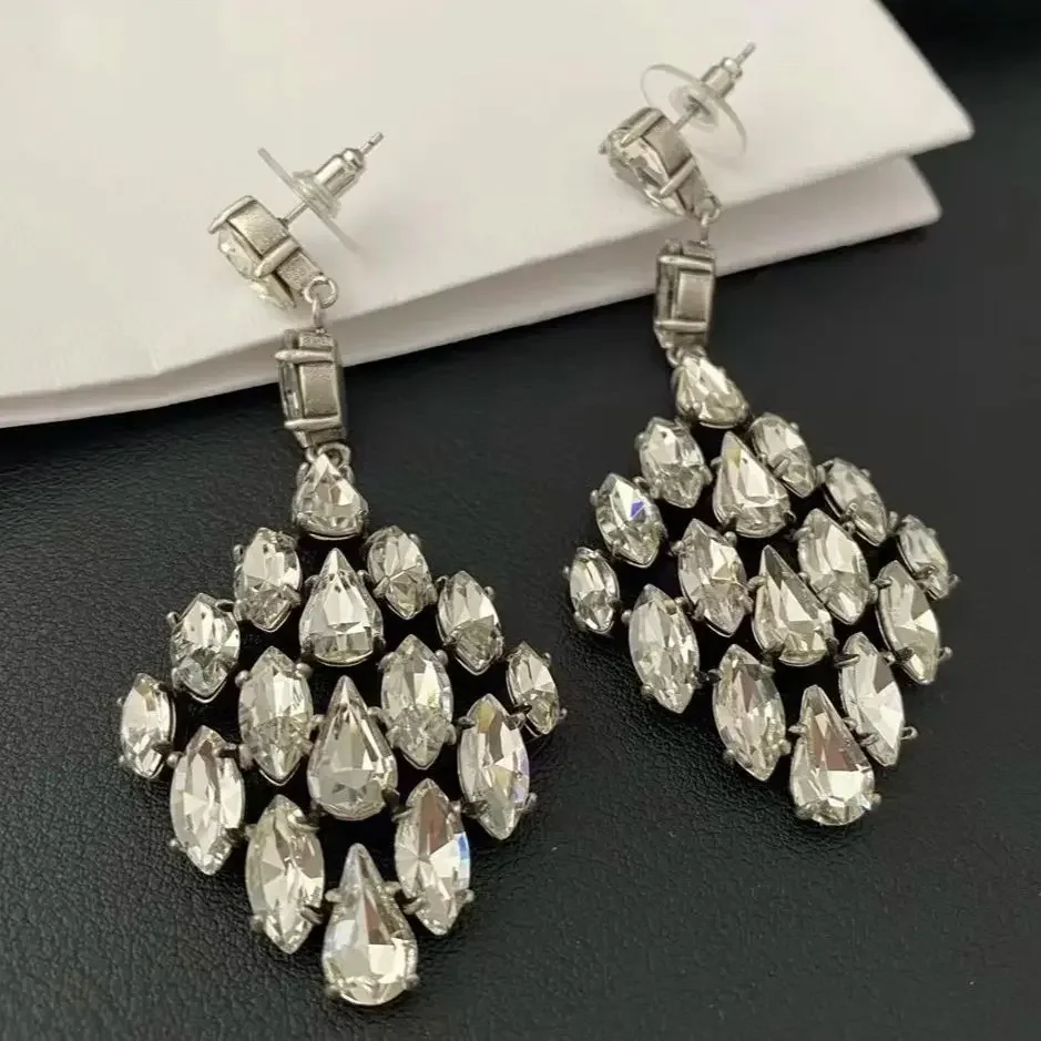 

Earrings Light Luxury Retro Style Fringe Ear Clip For Women Aretes De Mujer Pendientes Boucle D’Oreille Orecchini Clip De Oreja