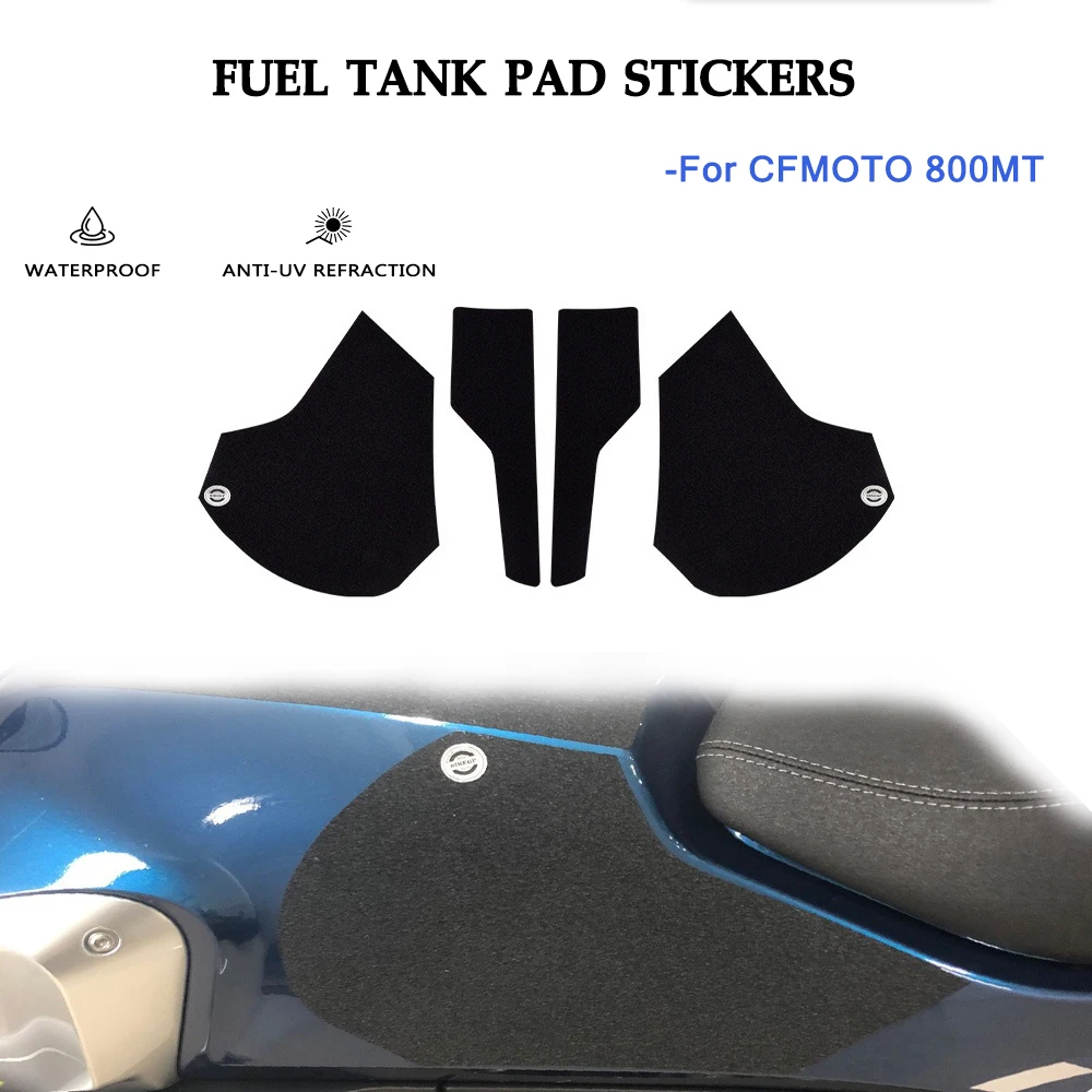 

For CFMOTO 800MT 800 MT 2021-2023 2024 Motorcycle Side Fuel Tank Pad Stickers Anti-slip Protection Decals Cover Waterproof Set