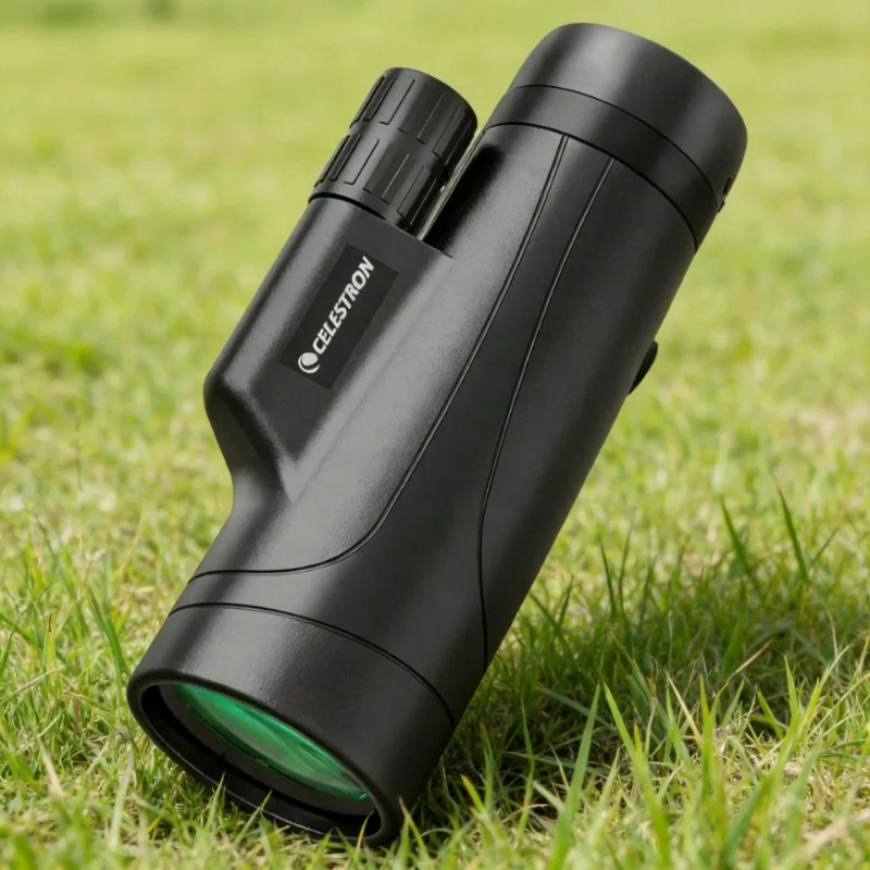 Celestron Raye 10X42 HD High Power Portable Monoculars for Outdoor Tours Concerts Ball Games - Compact Magnifying Glass