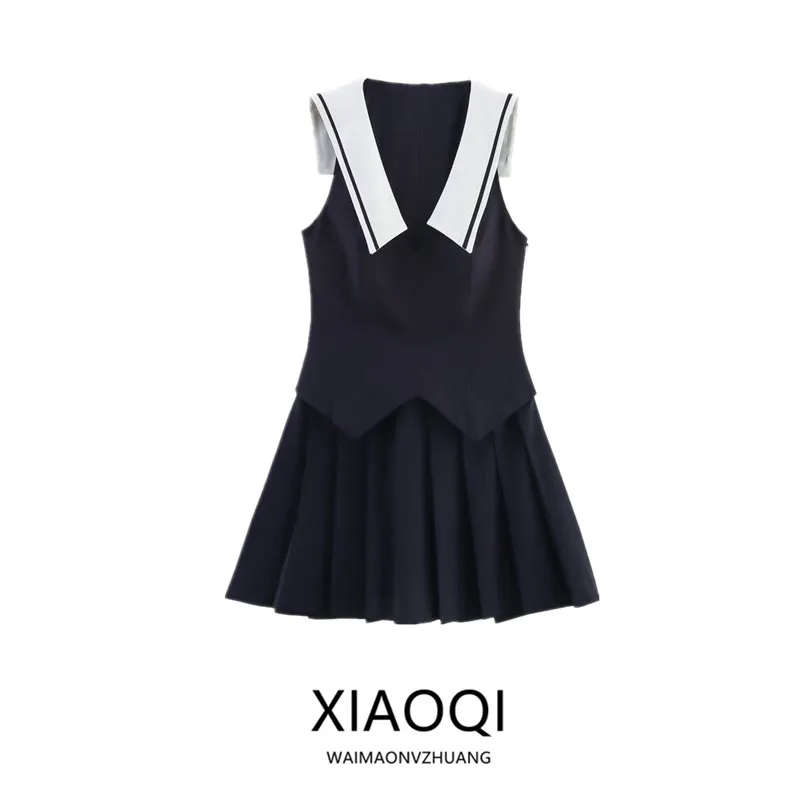 

Ele Summer New Arrival Women's Dr Wide Pleat V-Ne Svel Commute Sle Single Piece Other Material 00%