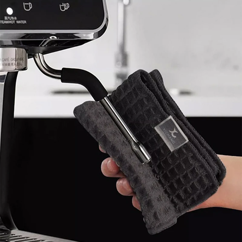 1/2/4pc Cleaning Towel Coffee Bar Barista Super Absorbent Microfiber Cleaning Cloth for Kitchen Home Coffee Machine Cleaner MB01
