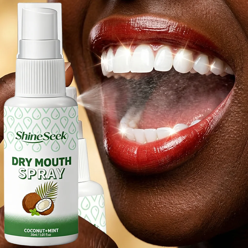Concentrated Coconut Oil Refreshing Mint Oral Spray, Long-Lasting Fragrance, Sugar-Free Mint Breath Spray. Coconut Oil Deeply Cleans the Mouth, Freshens Breath, and Is Portable, Allowing You to Quickly Freshen Your Breath Anytime, Anywhere.