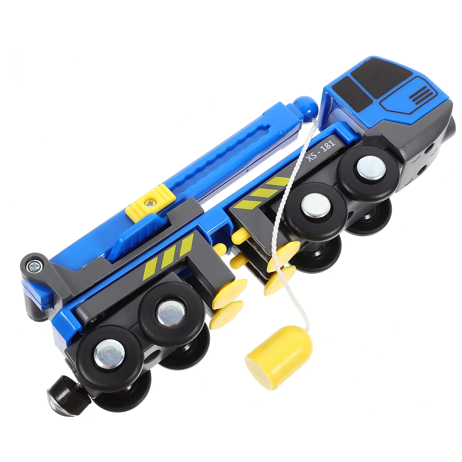 Crane Toy Movable Car Model Blue Plastic Interesting Construction Vehicle Child Kids Toys