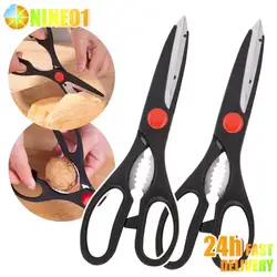 Stainless Steel Strong Food Meat Kitchen Scissors Multi-function Fruit Vegetable Chicken Bone Scissors Household Kitchen Scissor