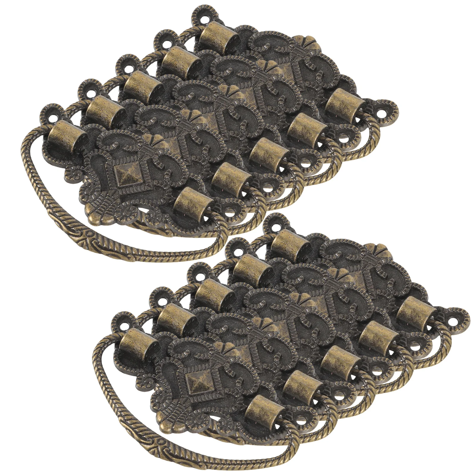 

10Pcs Vintage Dresser Handles Cabinet Drawer Pulls Durable Furniture Door Handles Wardrobe Hardware Vintage Drawer Pulls