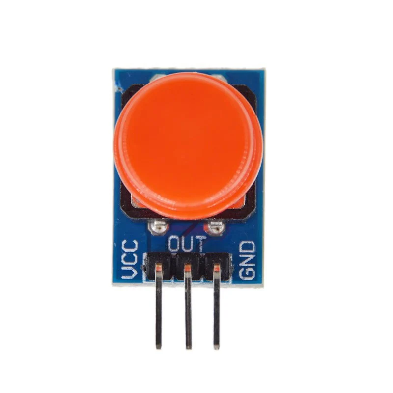 5pcs 12X12MM Big key module Big button module Light touch switch module with hat High level output for arduino