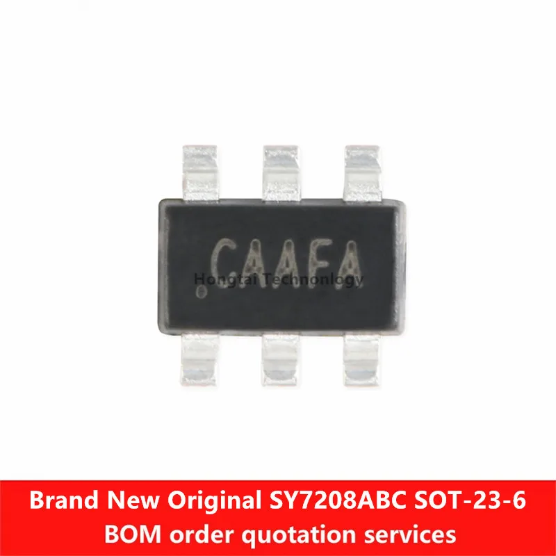 New Original SY7208ABC Silkscreen CA SOT-23-6 DC-DC Boost Converter Regulator Chip