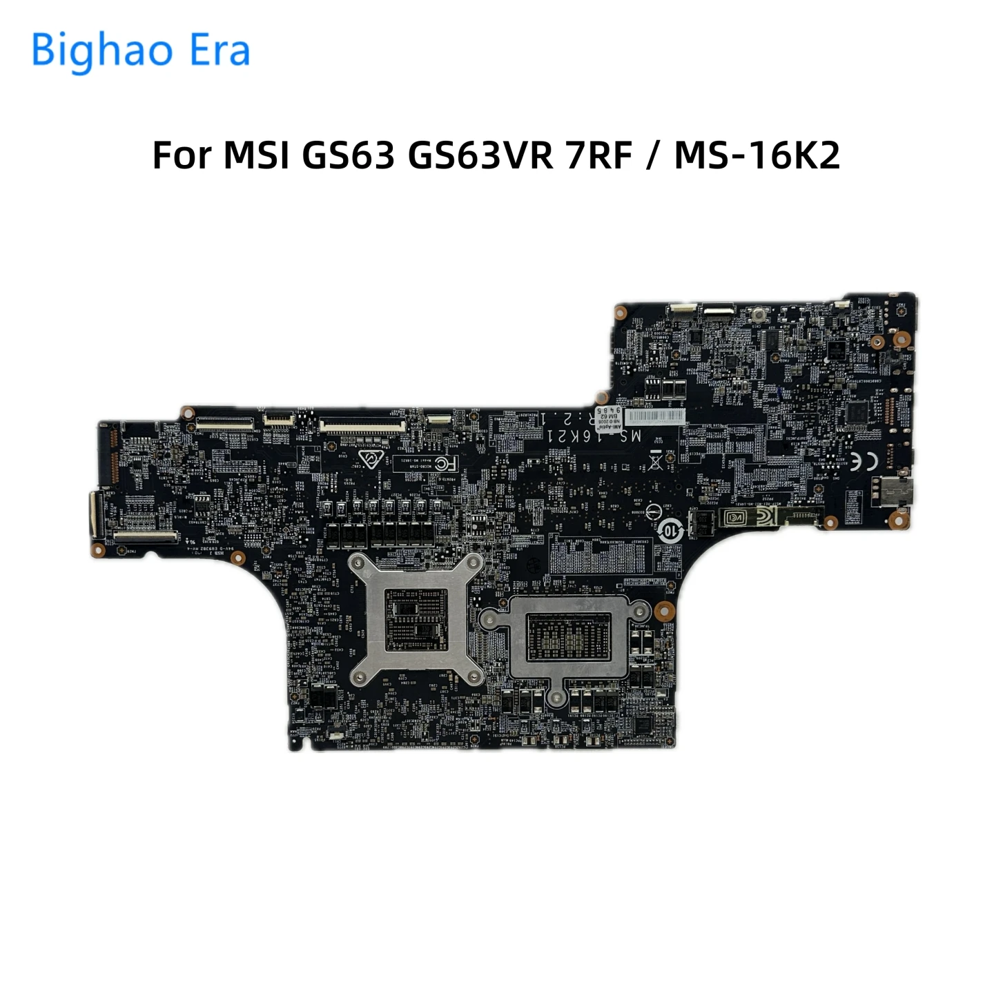 Imagem -02 - Placa-mãe Portátil Totalmente Testada para Msi Ms16k2 Gs63 Gs63vr 7rf I57300hq I7-7700hq Gtx1060 6gb-gpu Ms-16k21 Ver:2.1 100