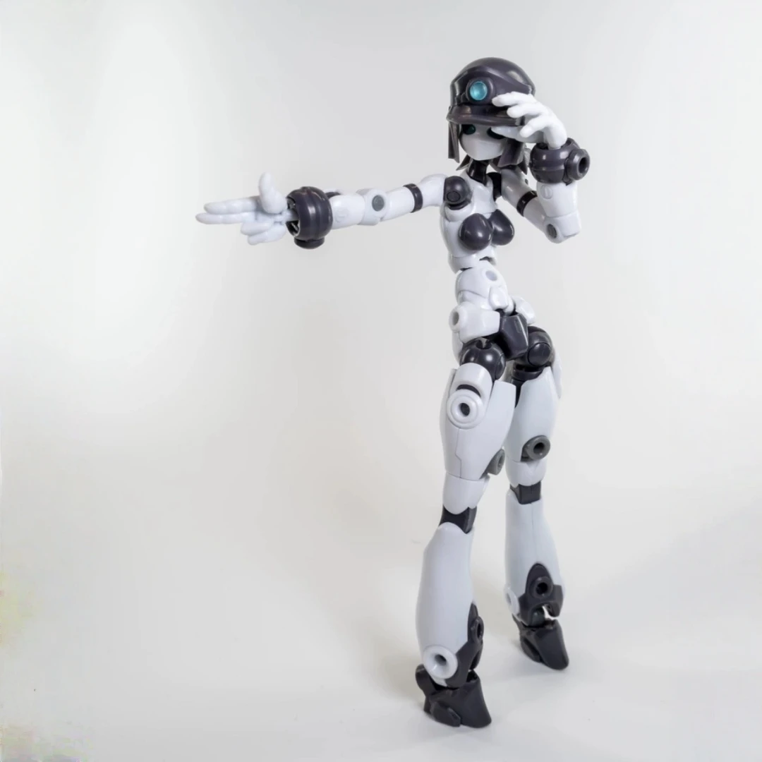 Kit Gene Interference Series Quankai Domini Assembled Model 02 Multi Jointed Articulated Female Body Action Figure For Collector - view 5