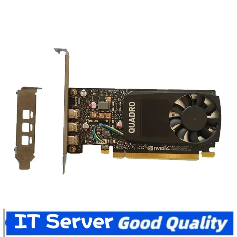 For NVIDIA Quadro P400 P600 P620 2GB GDDR5 PCI Express 3.0 X16 Mini DP Professional Graphics 100% Tested NVIDIA Original Quadro